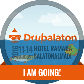Drupalaton 2016 - I am going
