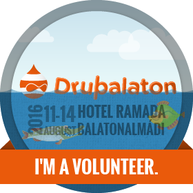 Drupalaton 2016 - I am a volunteer