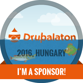 Drupalaton 2016 - I'm sponsor